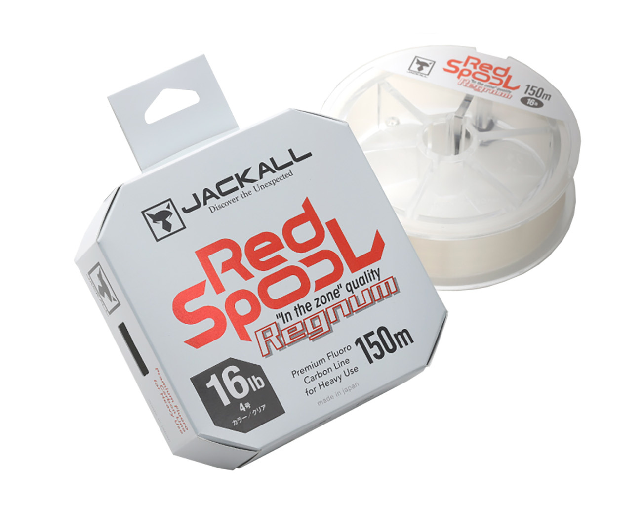 Jackall Red Spool Regnum Fluorocarbon 150m
